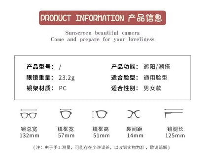 Children's Glasses Baby Sunglasses New Cute Little Dinosaur Cartoon Sunglasses Sun Visors Trendy Boys and Girls Sunglasses