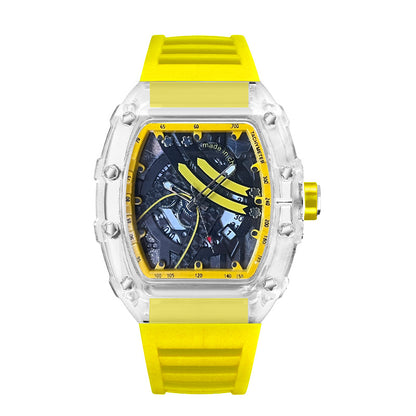 Zido's New Richard Men's Gift Barrel-Shaped Casual Youth High-End Fashion Handsome Trendyy Watch