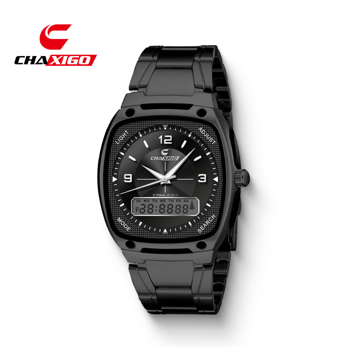 CHAXIGO fashion men's watch luminous waterproof alloy men's square electronic watch a generation of hair