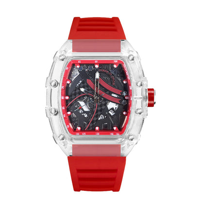 Zido's New Richard Men's Gift Barrel-Shaped Casual Youth High-End Fashion Handsome Trendyy Watch