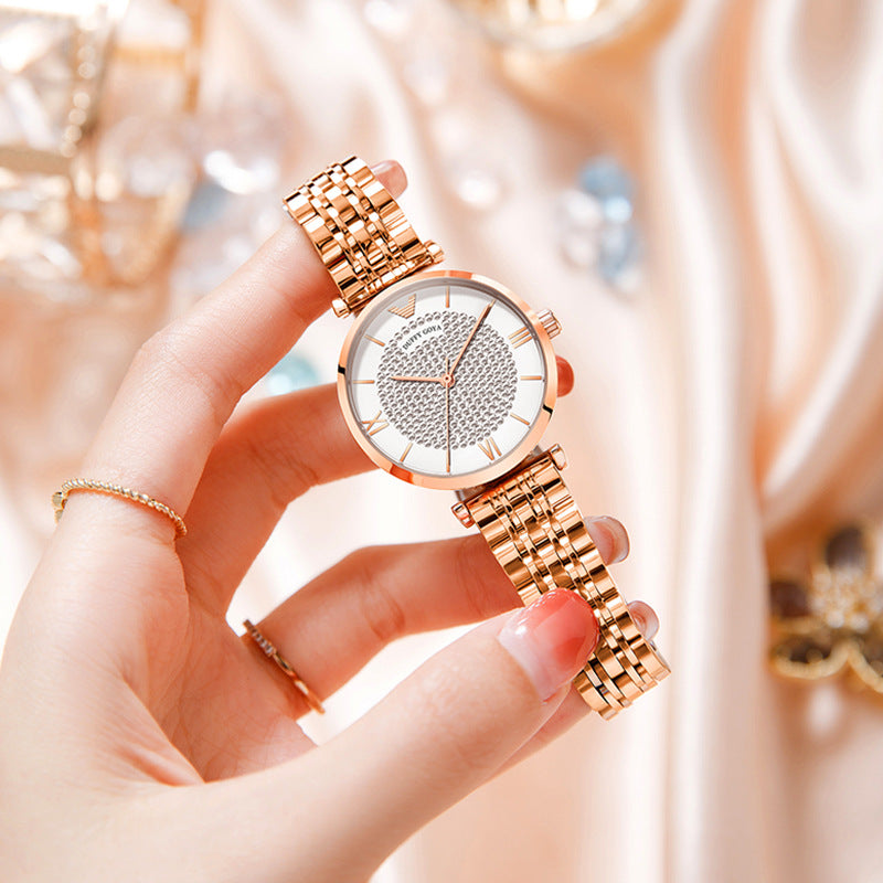 Gypsophila Watch for Women, Dropshipping Factory Direct Sales, Douyin Live Broadcast, Popular Fashion Trend Watch, Waterproof