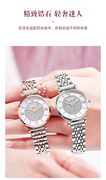 Gypsophila Watch for Women, Dropshipping Factory Direct Sales, Douyin Live Broadcast, Popular Fashion Trend Watch, Waterproof