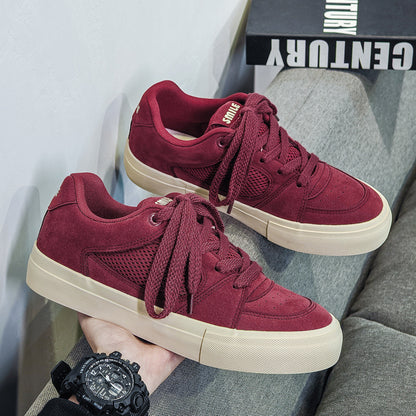 Shoes Men's 2025 Spring New Men's Shoes Korean Sports Casual Shoes All-match Niche Trendy Canvas Shoes Wholesale Cross-border