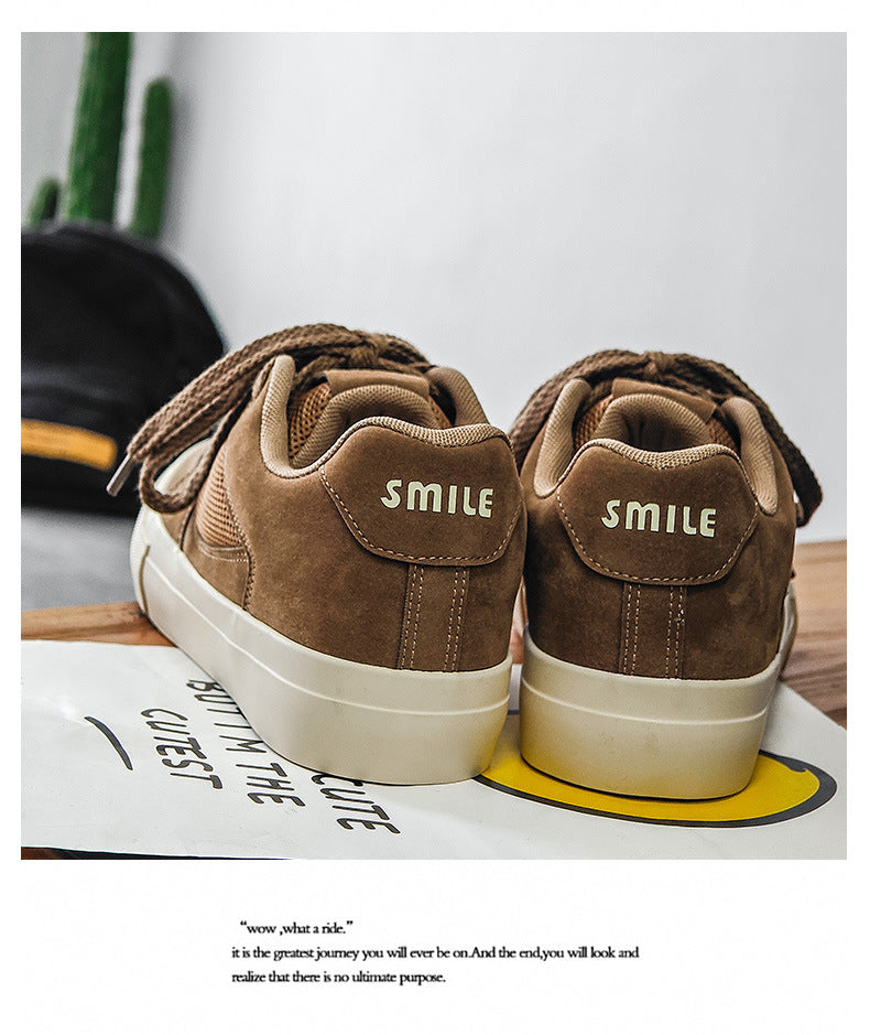 Shoes Men's 2025 Spring New Men's Shoes Korean Sports Casual Shoes All-match Niche Trendy Canvas Shoes Wholesale Cross-border