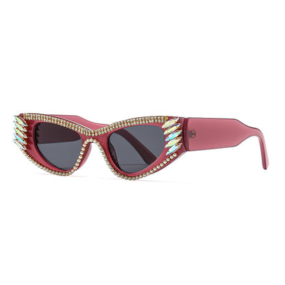 New Cross-Border European and American Cat-Eye Sunglasses for Women, Outdoor Driving and Driving Uv Protection Sunglasses