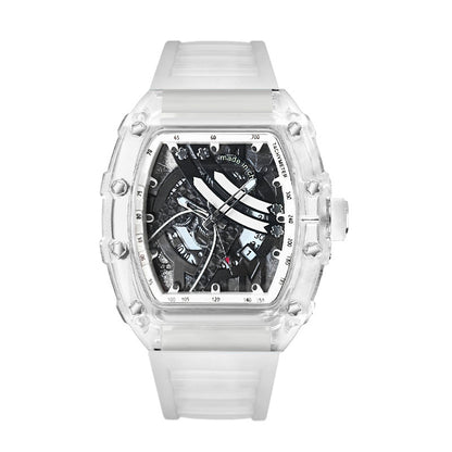 Zido's New Richard Men's Gift Barrel-Shaped Casual Youth High-End Fashion Handsome Trendyy Watch
