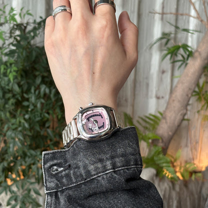 Millennial Retro Fashion Concept Digital Display Sports Men's Watch with Analog Numbers, Niche Ins Trendy Brand Quartz Watch