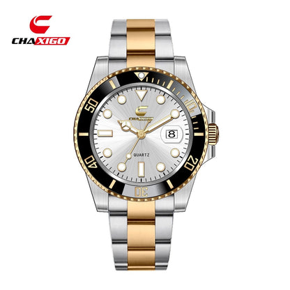 Swiss CHAXIGO quartz watch cross-border watch wholesale new green water ghost quartz luminous waterproof men's watch