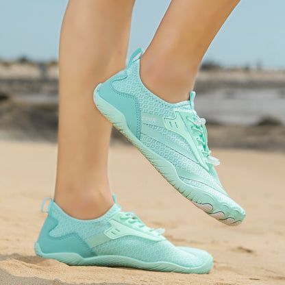New Outdoor Beach Shoes Swimming Diving Wading Shoes Couple Non-slip Tracing Shoes Hiking Five Finger Fitness Hiking Shoes