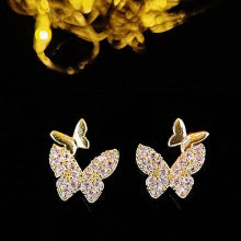 Cross-border Female Niche Opening Adjustable Bracelet Ring Popular Butterfly High Design Sense r5433-s8026