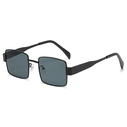 Cross-border New Arc de Triomphe Oval Metal Small Frame Sunglasses Women's High-end Fashion Street Photograph Sunglasses Sunglasses