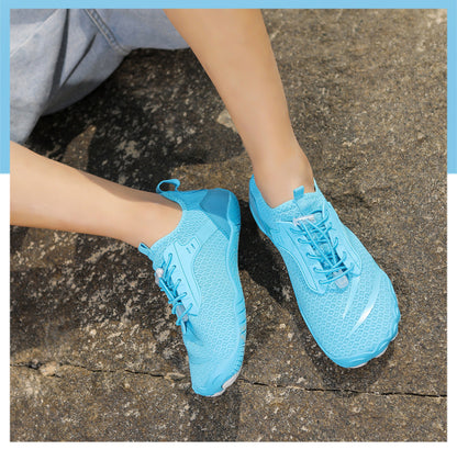 New Outdoor Beach Shoes Swimming Diving Wading Shoes Couple Non-slip Tracing Shoes Hiking Five Finger Fitness Hiking Shoes