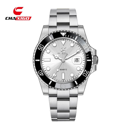 Swiss CHAXIGO quartz watch cross-border watch wholesale new green water ghost quartz luminous waterproof men's watch