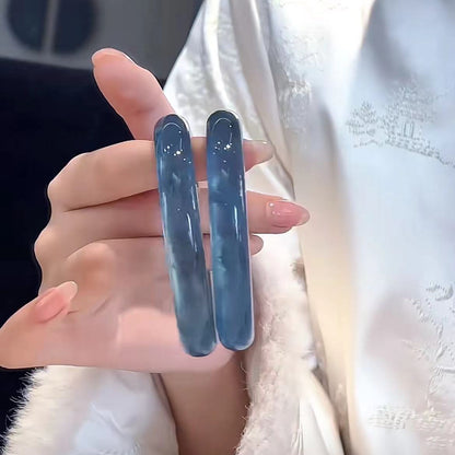 Imitation Chalcedony Bracelet Round Thick Jingle Bracelet New Chinese Style Cheongsam Accessories Guifei Bracelet Guofeng Bracelet Accessories Bracelet