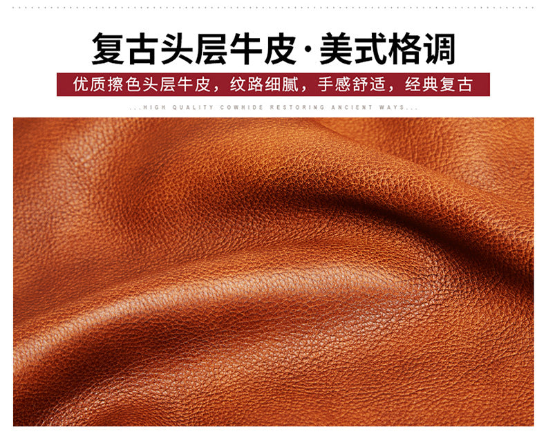 New men's wallet driver's license integrated first layer cowhide anti-theft credit card degaussing leather wallet cross-border explosions