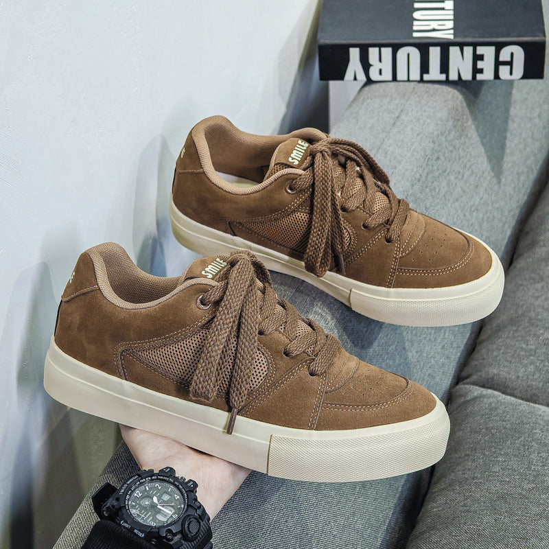 Shoes Men's 2025 Spring New Men's Shoes Korean Sports Casual Shoes All-match Niche Trendy Canvas Shoes Wholesale Cross-border