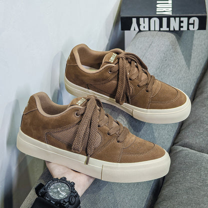 Shoes Men's 2025 Spring New Men's Shoes Korean Sports Casual Shoes All-match Niche Trendy Canvas Shoes Wholesale Cross-border