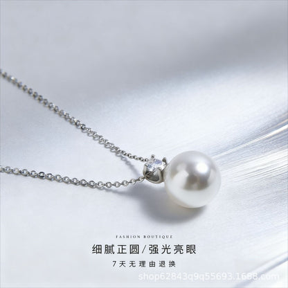 Princess Pearl Necklace, Princess Diana Style, Light Luxury Small Pendant, Various Design Necklaces, Starry Pearl Necklace