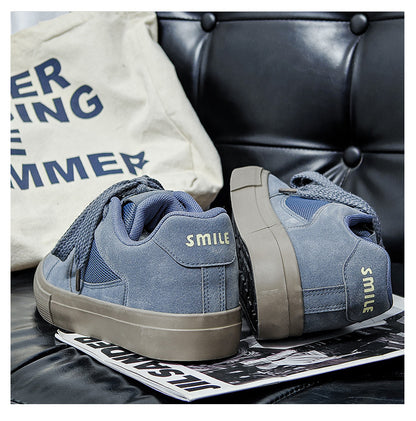 Shoes Men's 2025 Spring New Men's Shoes Korean Sports Casual Shoes All-match Niche Trendy Canvas Shoes Wholesale Cross-border