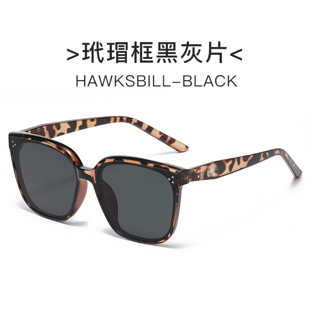 Three-Point Square Gm Sunglasses for Women, High-End Korean Fashion Sunglasses, Trendy Uv Protection Small Frame for Men