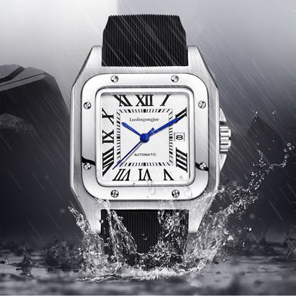 Hollow striped shandushi automatic mechanical wholesale men's watch men's atmospheric large dial waterproof mechanical watch