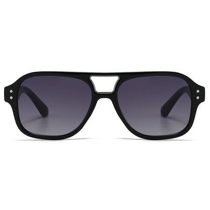 New European and American Ins Internet Celebrity Sunglasses Men's Cross-border Punk Trendy Show Sunglasses Double-beam Sunglasses Women's High-end Sense