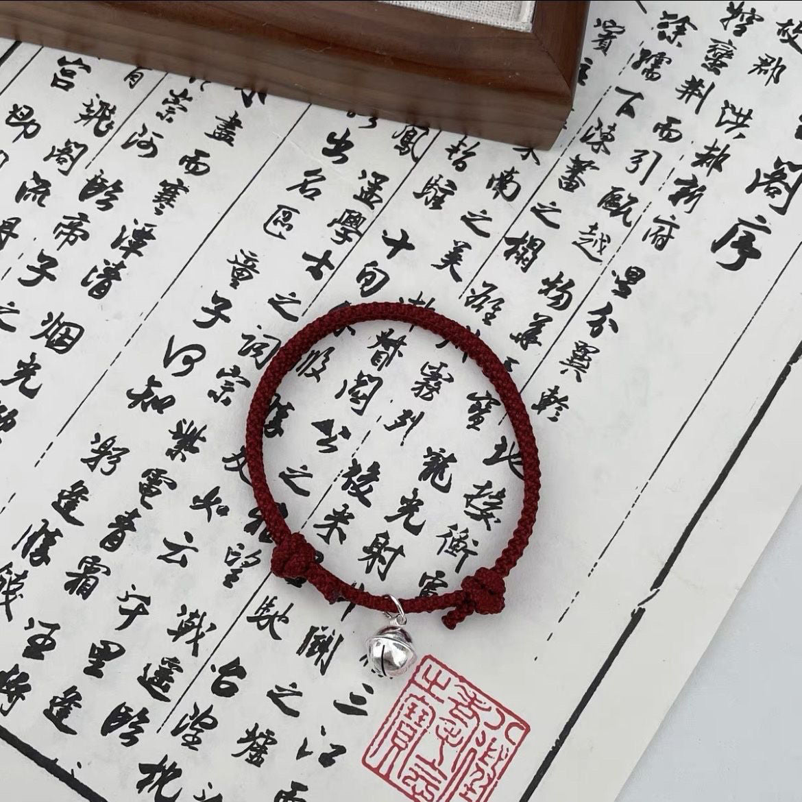 New Chinese Style Design Sense Plum Blossom Woven Bracelet for Women Chinese Style Adjustable Woven Hand Rope Gifts Hand Woven Rope