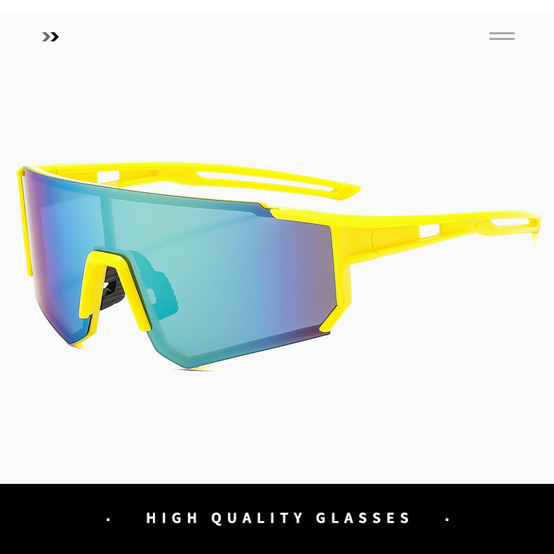 European and American Hot-Selling Goggles, Cycling Sunglasses, Mountaineering Men's Ski Colorful Dynamic Windproof and Anti-Uv Women's Sunglasses