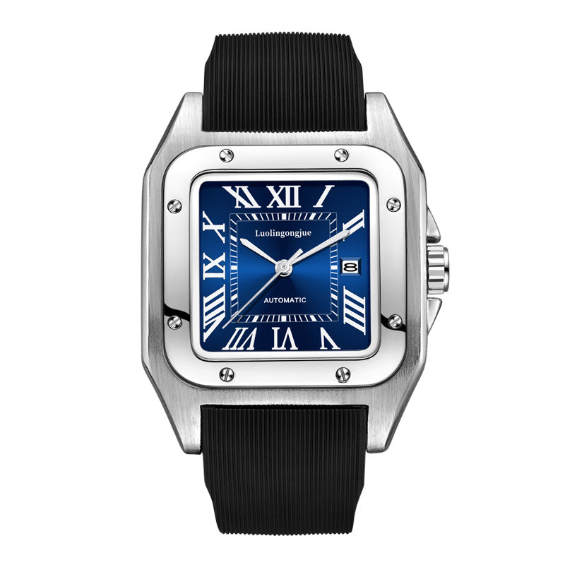 Hollow striped shandushi automatic mechanical wholesale men's watch men's atmospheric large dial waterproof mechanical watch