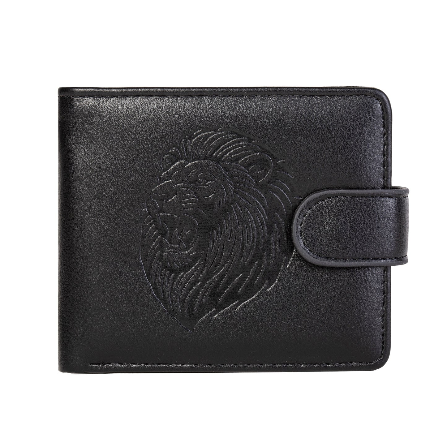Dropshipping Cross-Border Manufacturer Wholesale Men's Wallet Pu Leather Short Zipper Buckle Wallet New Wallet Coin Purse
