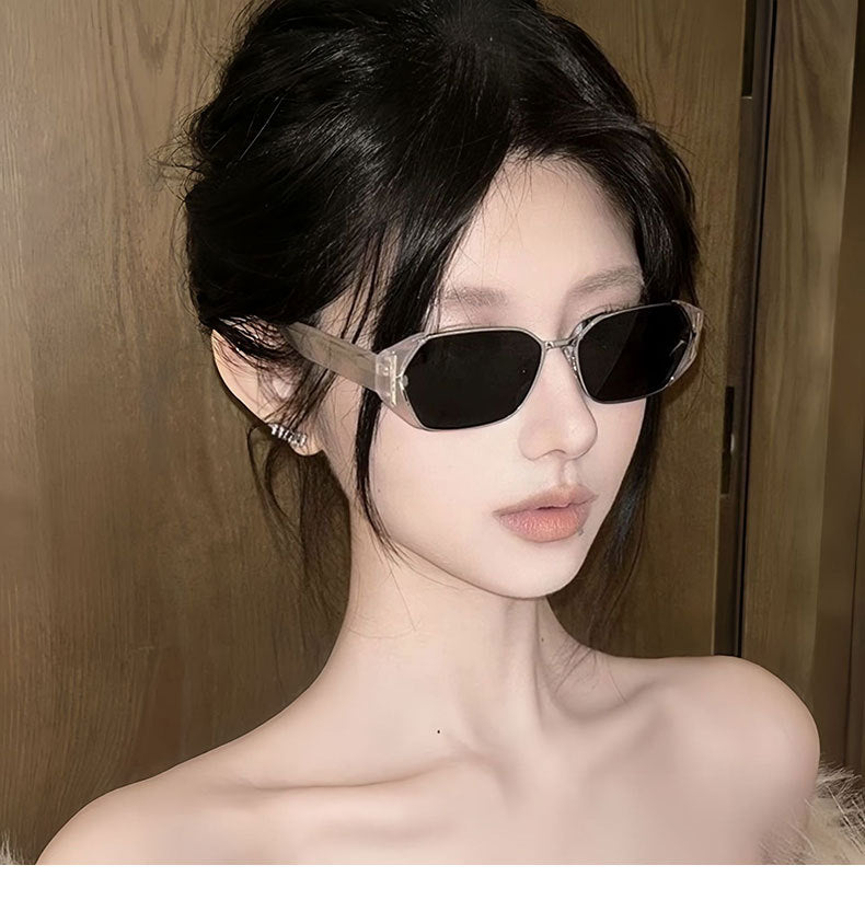 Small ice sunglasses women's high-end sense retro potato glasses 2025 new sunglasses UV protection
