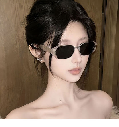Small ice sunglasses women's high-end sense retro potato glasses 2025 new sunglasses UV protection