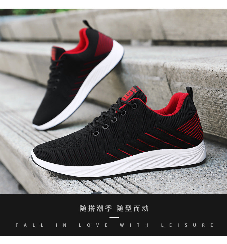 Men's Shoes 2026 New Model Export Men's Shoes Breathable Casual Lightweight Running Shoes Korean Style Fashion Trendy Sports Shoes for Men