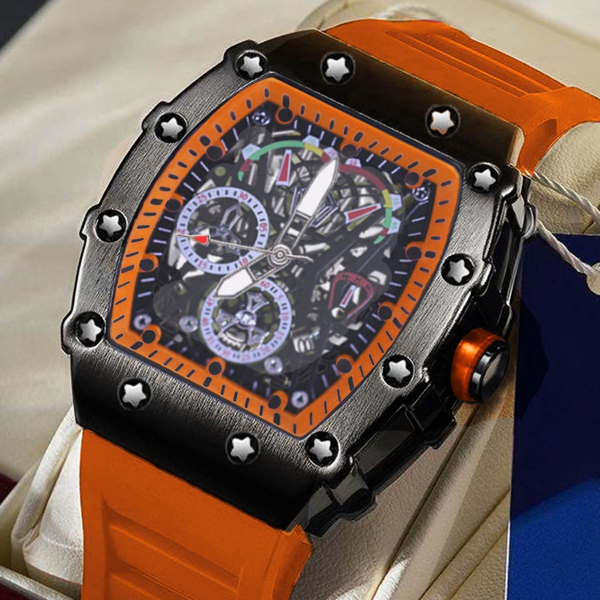 ZIDO Brand Fashion High Color Value Casual Sports Automatic Waterproof Luminous Men's Watch 1709