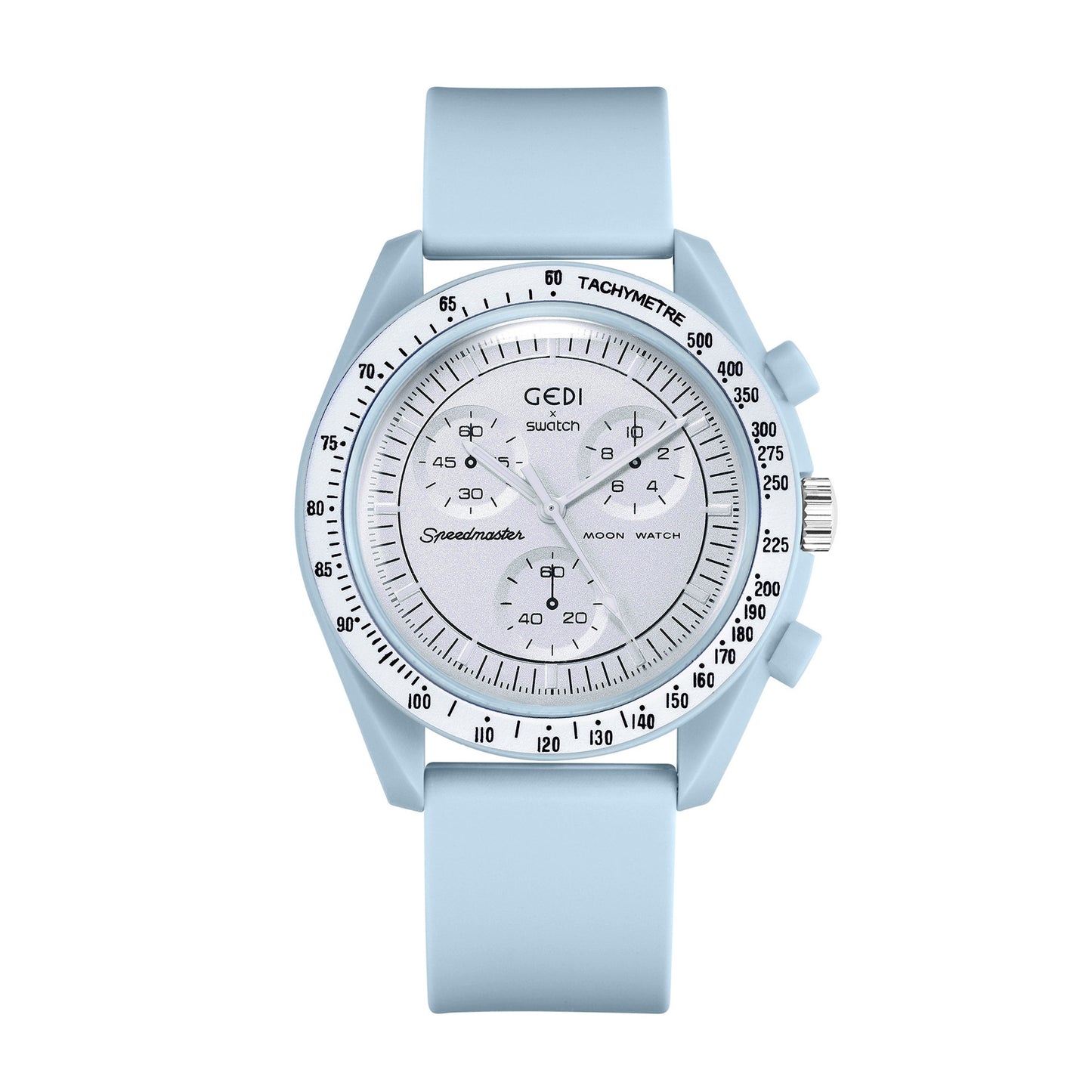 GEDI GEDI Fashion Candy Color Silicone Tape Middle School Students' High Color Value Large Dial Quartz Sports Watch 31020