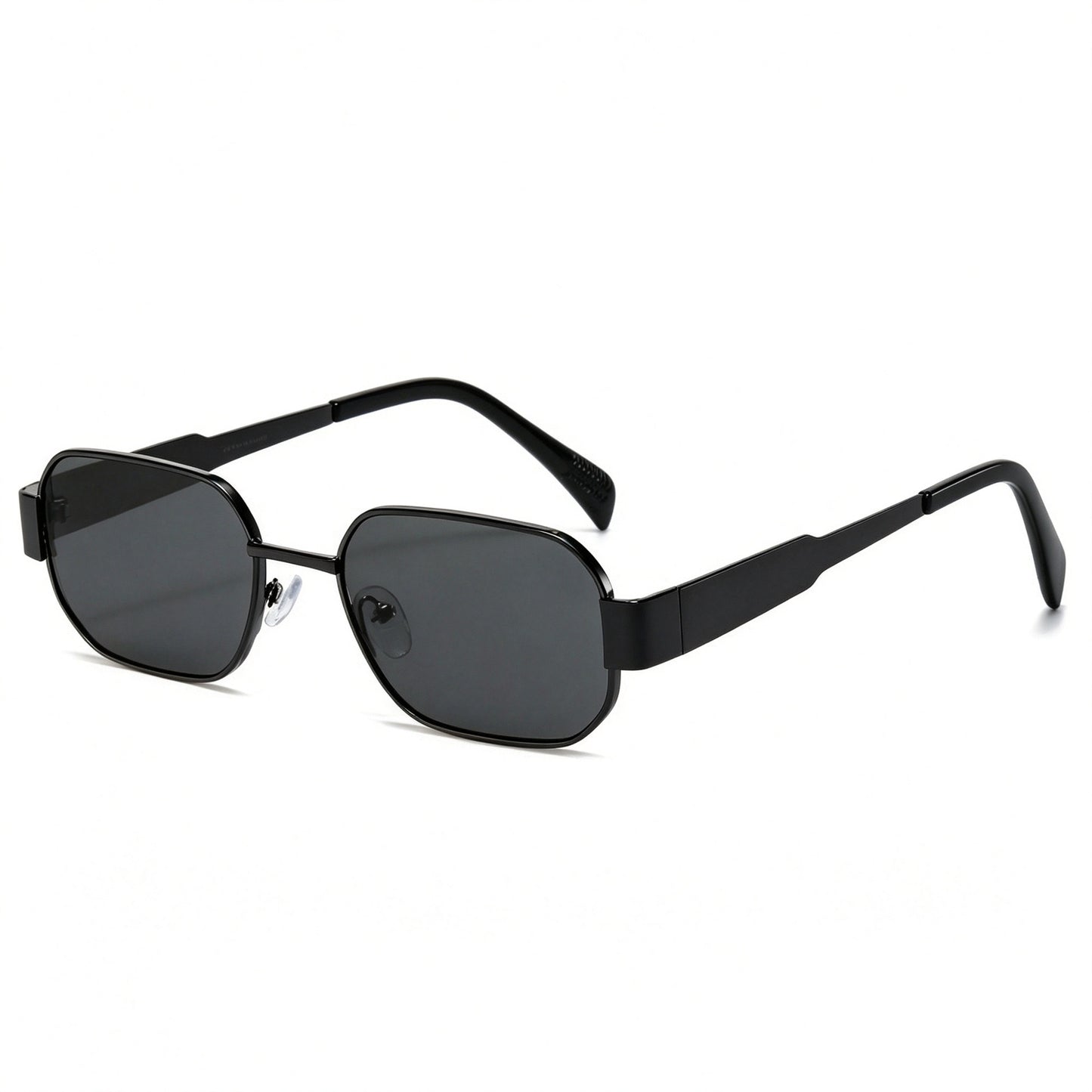 Cross-border New Arc de Triomphe Oval Metal Small Frame Sunglasses Women's High-end Fashion Street Photograph Sunglasses Sunglasses