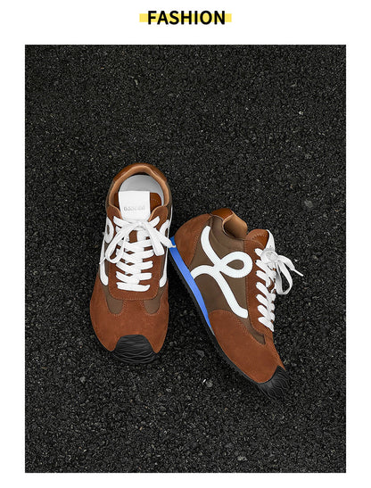 Spring and Autumn Sports Casual Shoes Trendy All-match Forrest Gump Shoes 2025 Spring New Single-layer Shoes Simple Lightweight German Training Shoes
