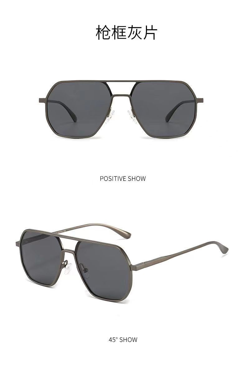 New Polarized Men's Driving, Fishing, High-Definition Day and Night Color-Changing Trendy Anti-Uv Sunglasses