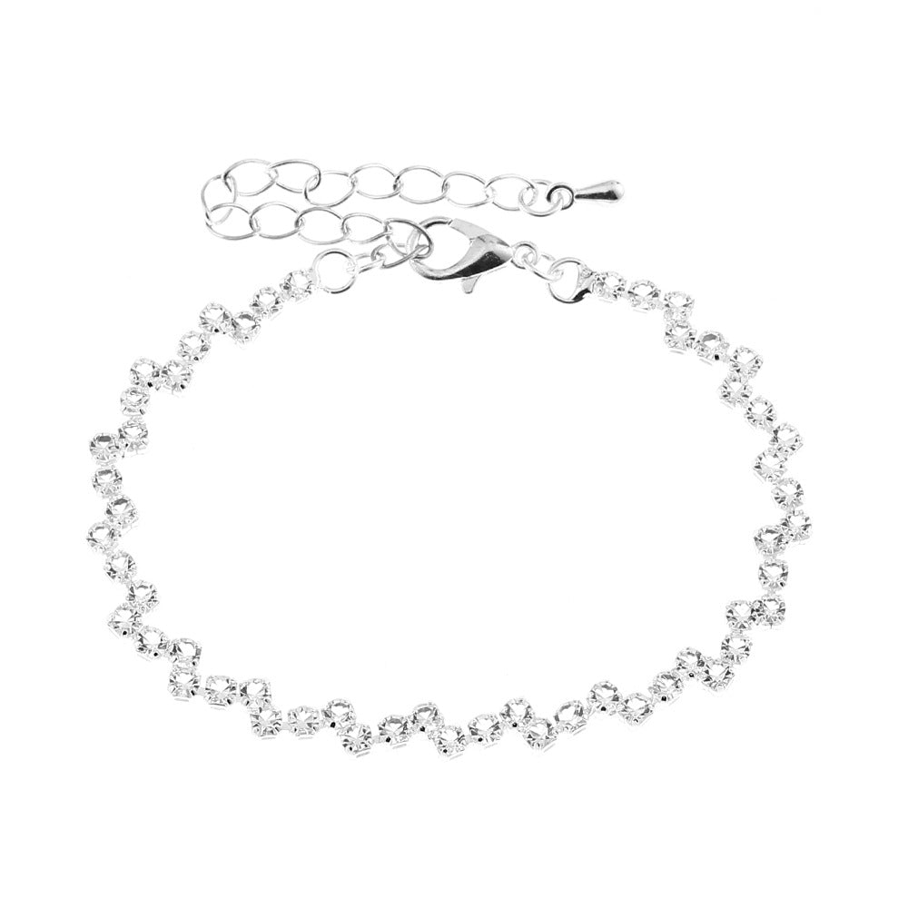 Factory Direct Approval Fashion Wedding Wedding Photography Accessories Earrings Necklace Bracelet Set Combination Multiple Choice
