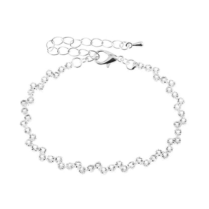 Factory Direct Approval Fashion Wedding Wedding Photography Accessories Earrings Necklace Bracelet Set Combination Multiple Choice