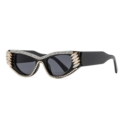 New Cross-Border European and American Cat-Eye Sunglasses for Women, Outdoor Driving and Driving Uv Protection Sunglasses