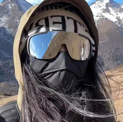 European and American Hot-Selling Goggles, Cycling Sunglasses, Mountaineering Men's Ski Colorful Dynamic Windproof and Anti-Uv Women's Sunglasses