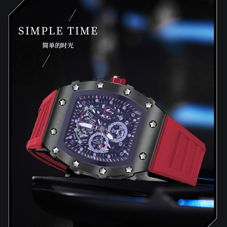 ZIDO Brand Fashion High Color Value Casual Sports Automatic Waterproof Luminous Men's Watch 1709
