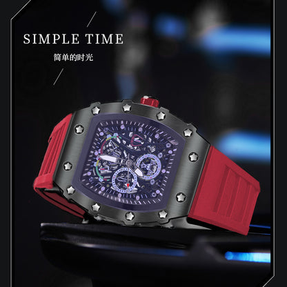 ZIDO Brand Fashion High Color Value Casual Sports Automatic Waterproof Luminous Men's Watch 1709