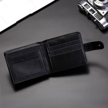 Foreign Trade Specializes in New Wallets for Men, Pu Leather Trendy Brand Fashion Short Wallets, High-End Card Holders, Multifunctional Wallets