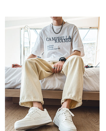Men's Shoes Trendy Shoes 2024 New Summer Niche Trendy Thick Bottom White Shoes Student Sports Casual Shoes for Men
