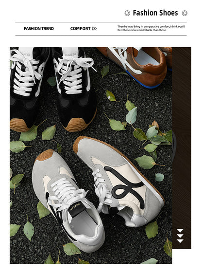 Spring and Autumn Sports Casual Shoes Trendy All-match Forrest Gump Shoes 2025 Spring New Single-layer Shoes Simple Lightweight German Training Shoes