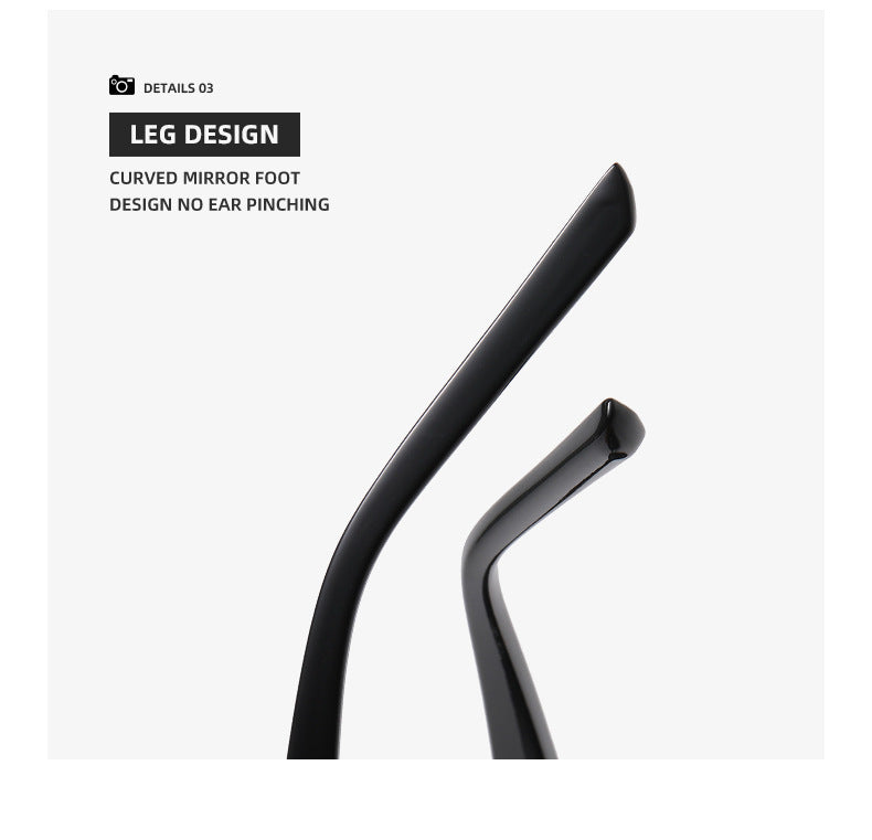 Three-Point Square Gm Sunglasses for Women, High-End Korean Fashion Sunglasses, Trendy Uv Protection Small Frame for Men