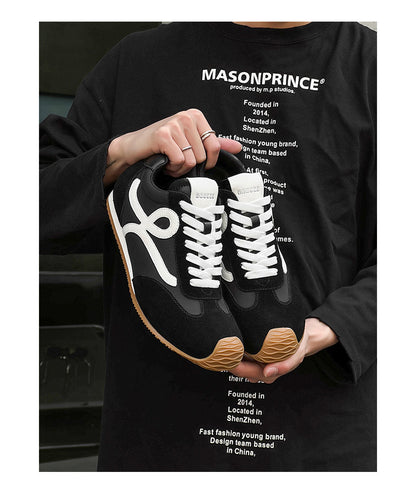 Spring and Autumn Sports Casual Shoes Trendy All-match Forrest Gump Shoes 2025 Spring New Single-layer Shoes Simple Lightweight German Training Shoes