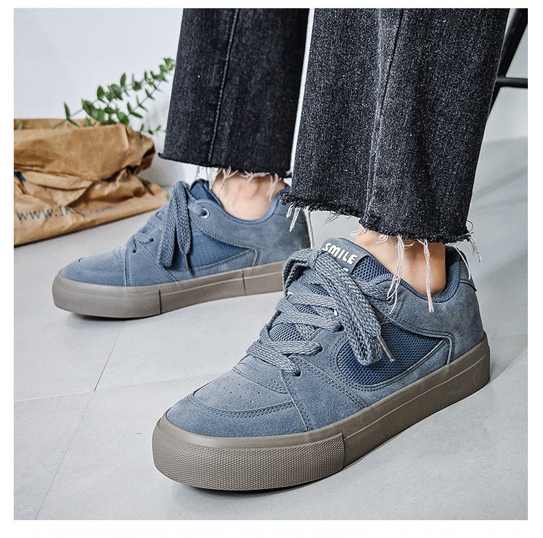 Shoes Men's 2025 Spring New Men's Shoes Korean Sports Casual Shoes All-match Niche Trendy Canvas Shoes Wholesale Cross-border